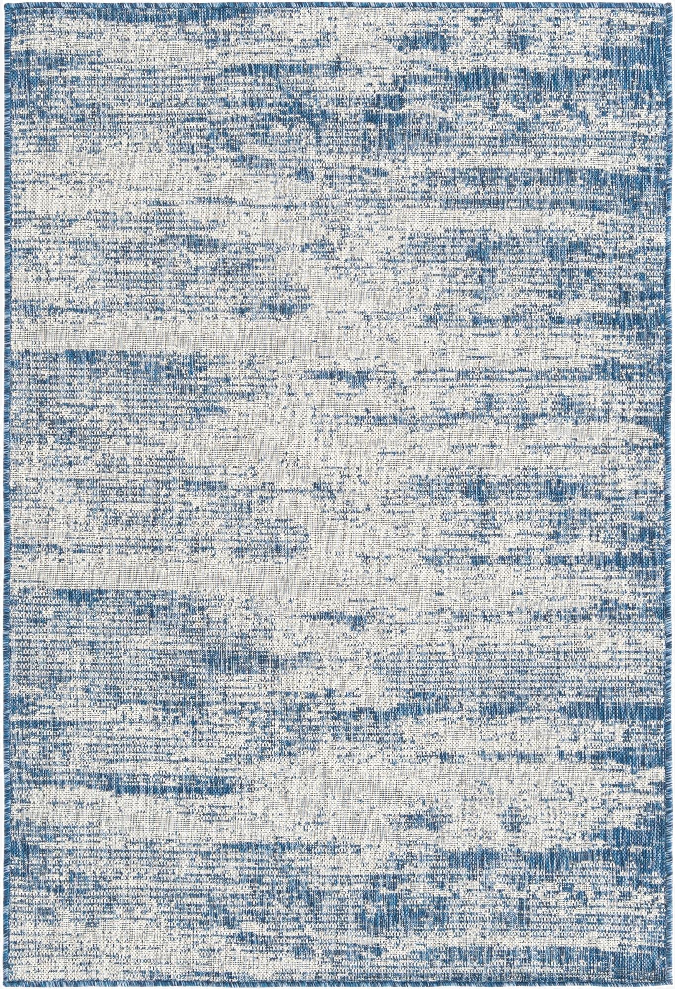 4' x 6'  Washable Modern Indoor / Outdoor Rug