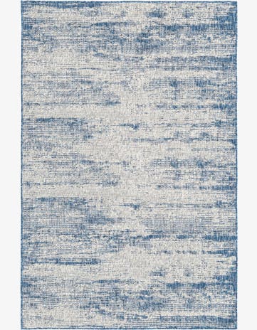 5' 3 x 8' Easy-Clean Modern Indoor / Outdoor Rug