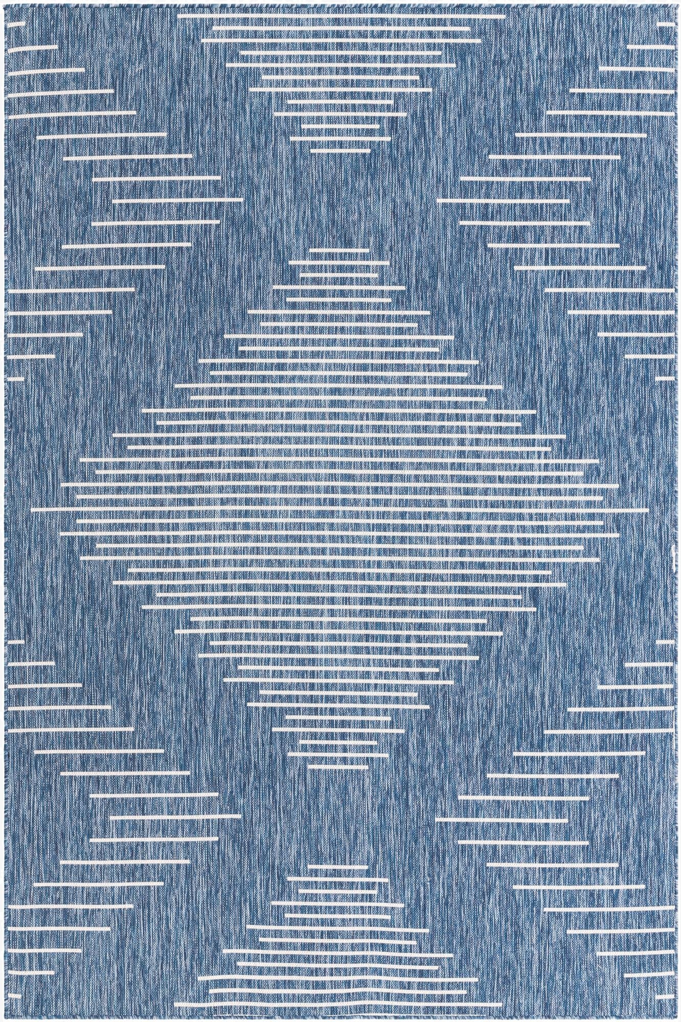Primary image 6' x 9'  Washable Modern Indoor / Outdoor Rug