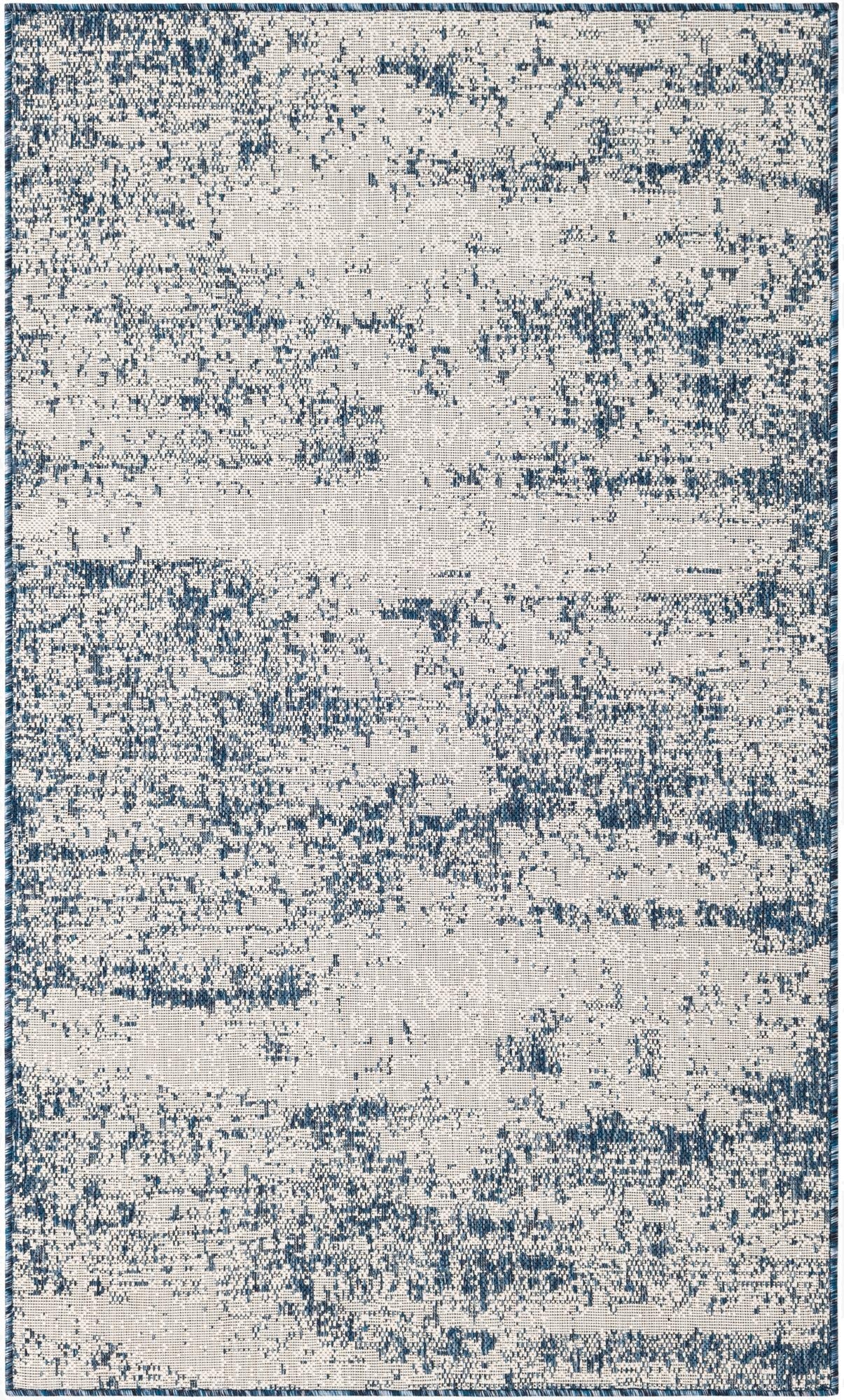 3' 6 x 6'  Washable Modern Indoor / Outdoor Rug