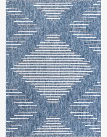 7' x 10' Easy-Clean Modern Indoor / Outdoor Rug