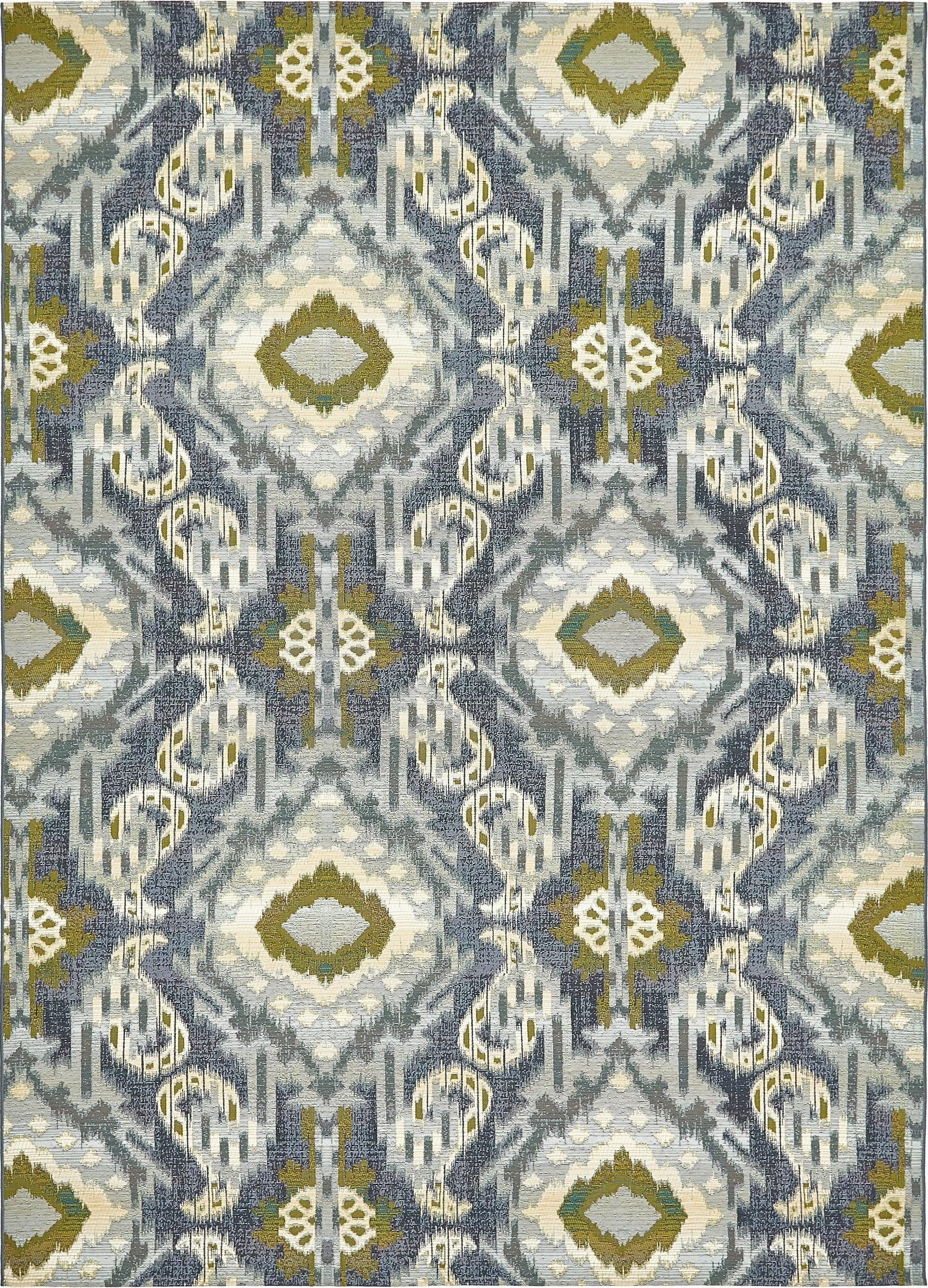 8' x 11' 4  Washable Modern Indoor / Outdoor Rug