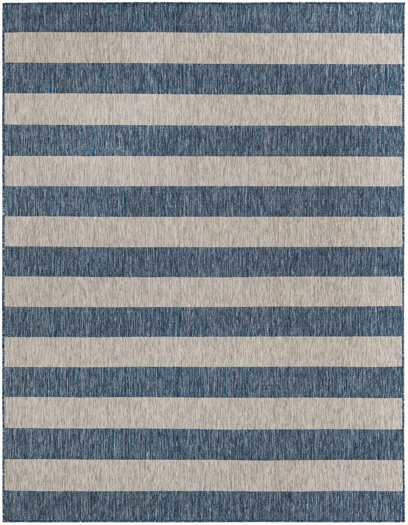 7' x 10' Easy-Clean Ribbon Indoor / Outdoor Rug