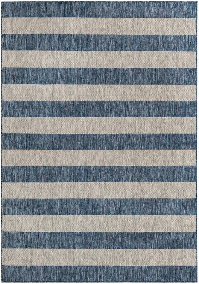 Detail image of 7' x 10' Easy-Clean Ribbon Indoor / Outdoor Rug