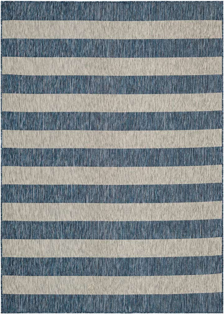 6' x 9' Easy-Clean Ribbon Indoor / Outdoor Rug