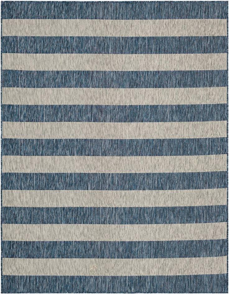 Detail image of 6' x 9' Easy-Clean Ribbon Indoor / Outdoor Rug