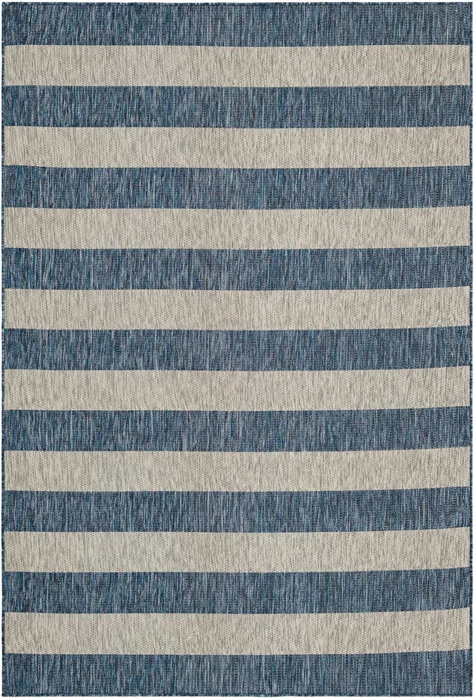 6' x 9' Easy-Clean Ribbon Indoor / Outdoor Rug