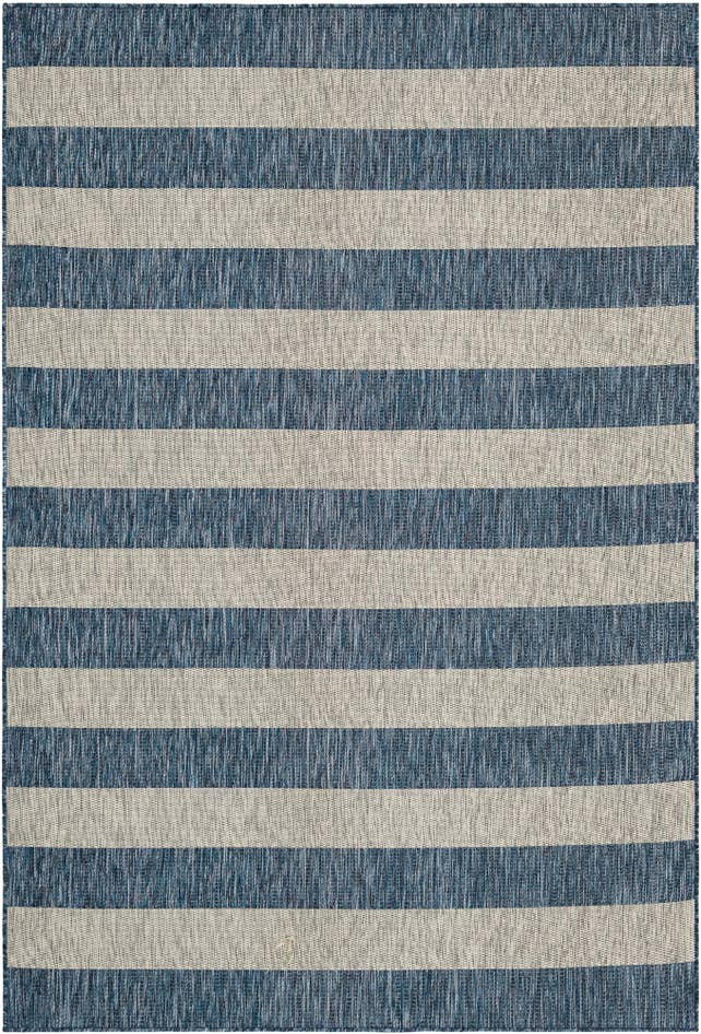 Detail image of 6' x 9' Easy-Clean Ribbon Indoor / Outdoor Rug
