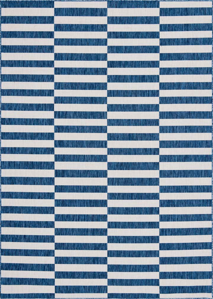 9' x 12' Easy-Clean Ribbon Indoor / Outdoor Rug