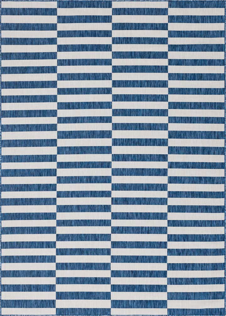 7' 10 x 11' Easy-Clean Ribbon Indoor / Outdoor Rug