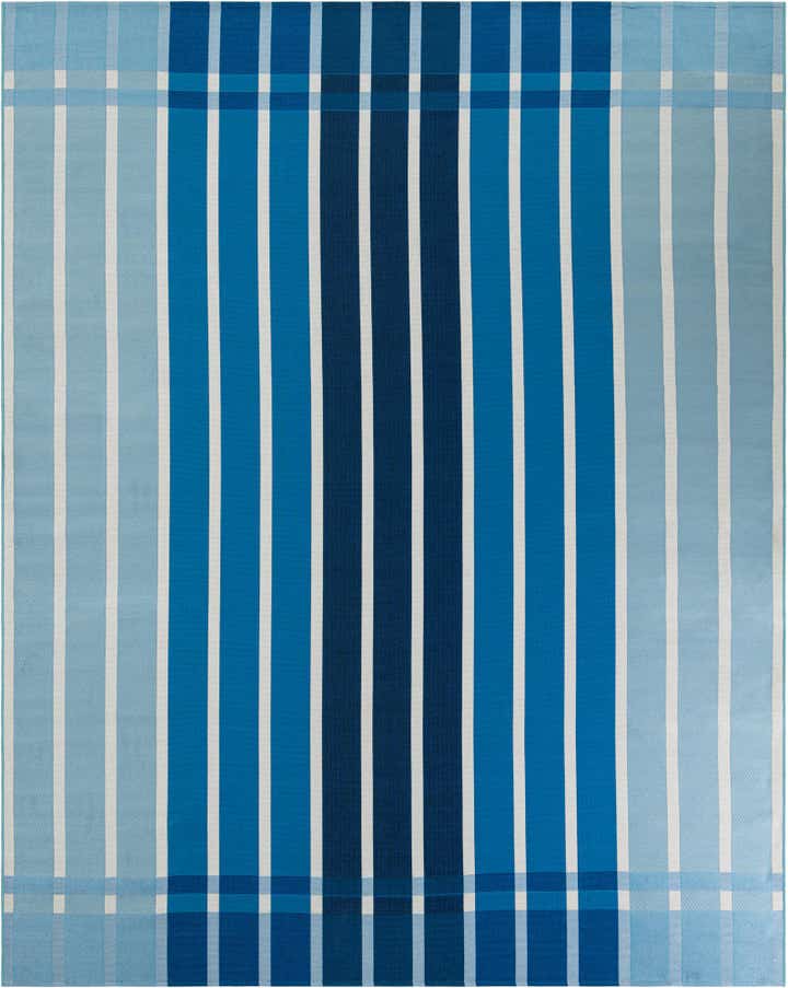 9' x 12' Easy-Clean Ribbon Indoor / Outdoor Rug