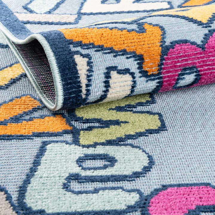 5' 3 x 7' 7 Easy-Clean Indoor / Outdoor Rug