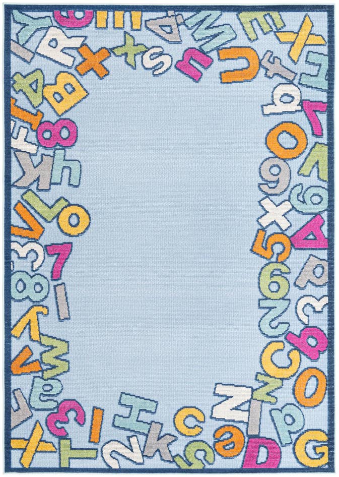Detail image of 5' 3 x 7' 7 Easy-Clean Indoor / Outdoor Rug