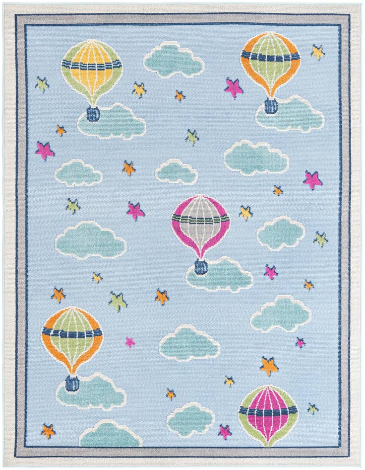 Detail image of 5' 3 x 7' 7 Easy-Clean Indoor / Outdoor Rug