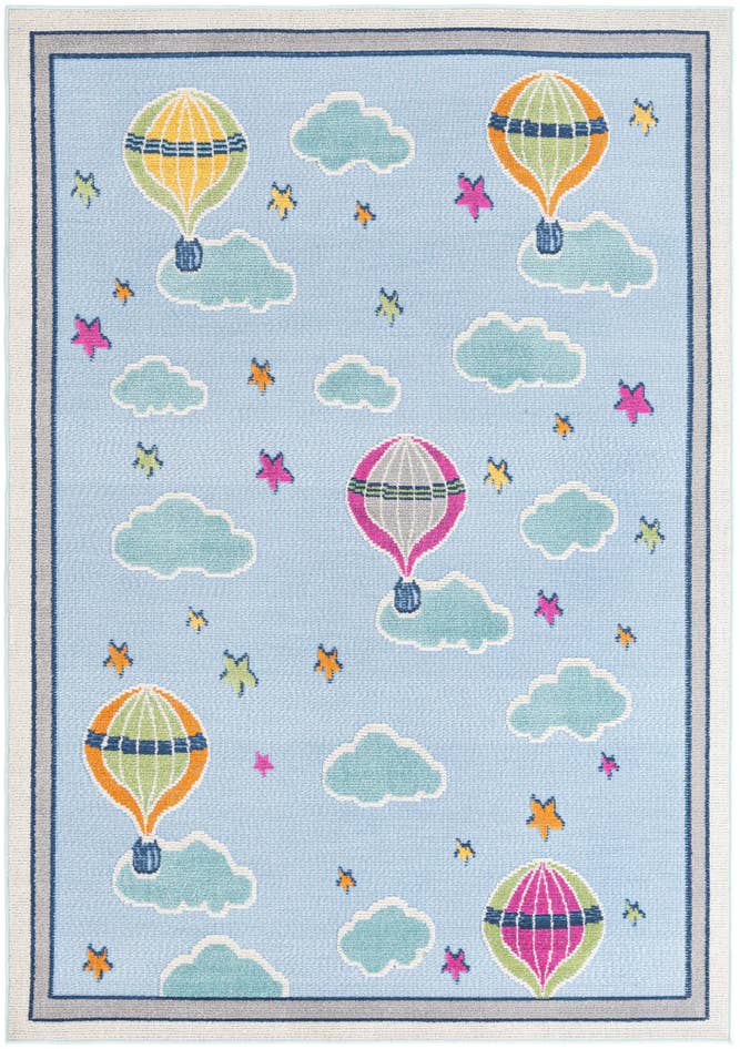 Detail image of 5' 3 x 7' 7 Easy-Clean Indoor / Outdoor Rug