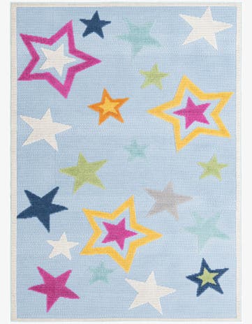 5' 3 x 7' 7 Easy-Clean Indoor / Outdoor Rug