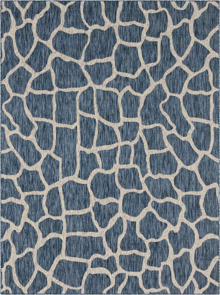9' x 12' Easy-Clean Safari Indoor / Outdoor Rug