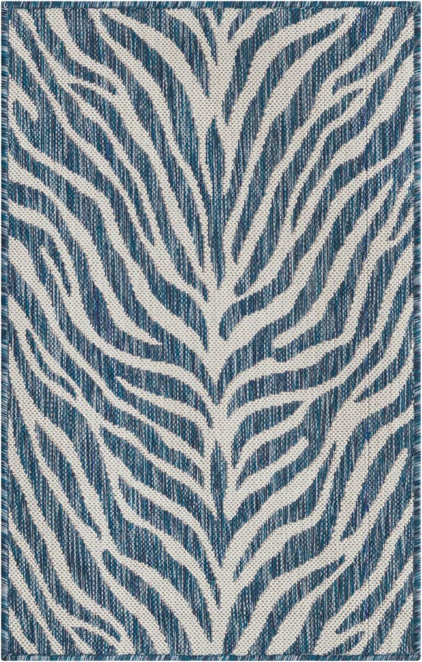 Detail image of 2' x 3' Easy-Clean Safari Indoor / Outdoor Rug