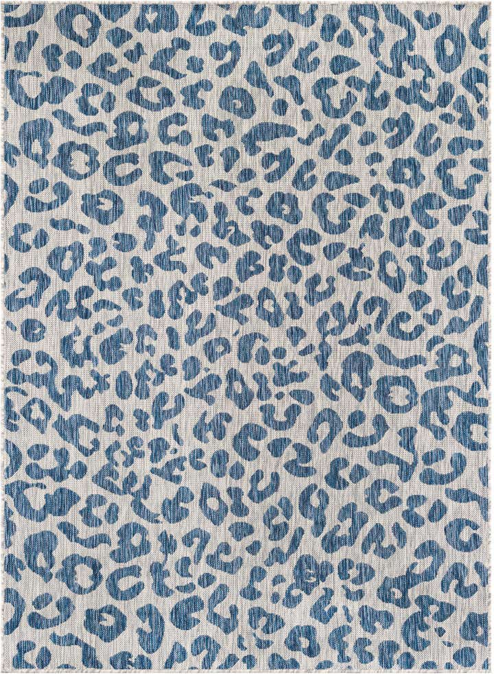 5' 3 x 7' Easy-Clean Safari Indoor / Outdoor Rug