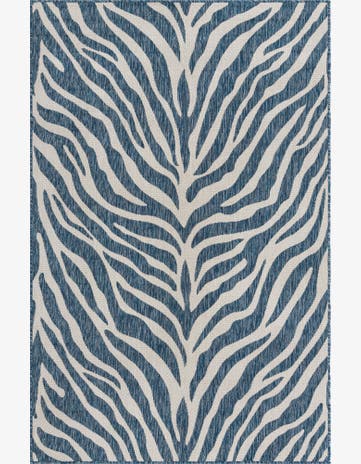 5' 3 x 8' Easy-Clean Safari Indoor / Outdoor Rug