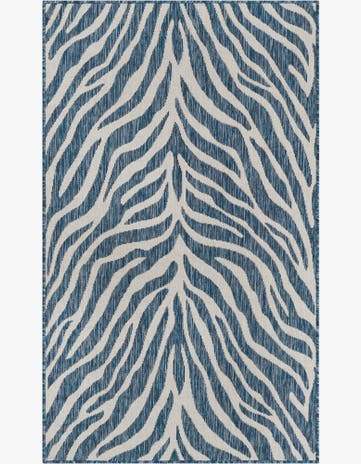 3' x 5' 3 Easy-Clean Safari Indoor / Outdoor Rug