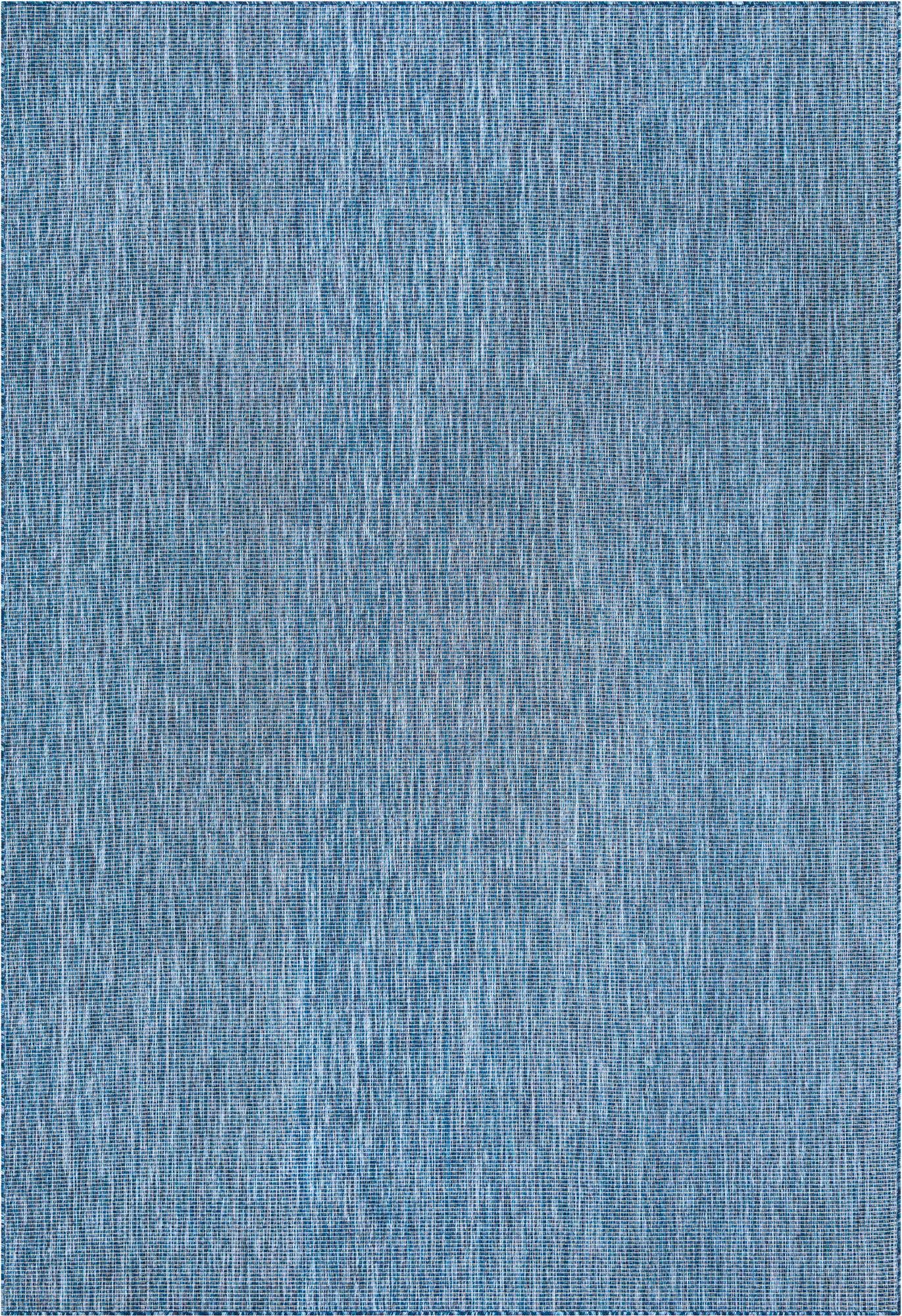 7' 10 x 11' Easy-Clean Solid Indoor / Outdoor Rug