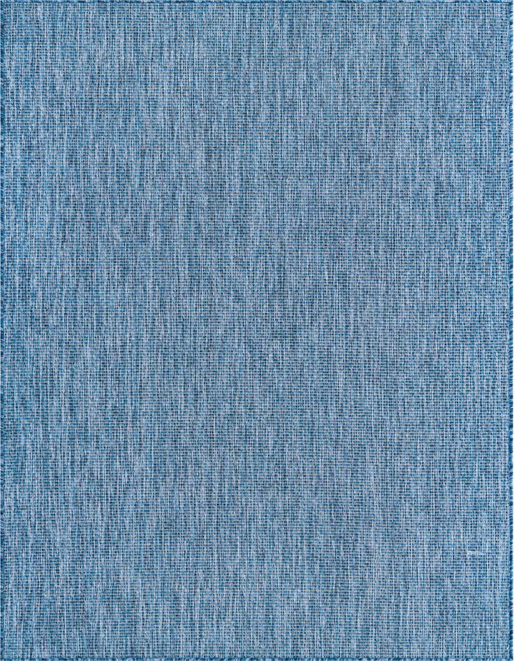 Detail image of 5' 3 x 8' Easy-Clean Solid Indoor / Outdoor Rug