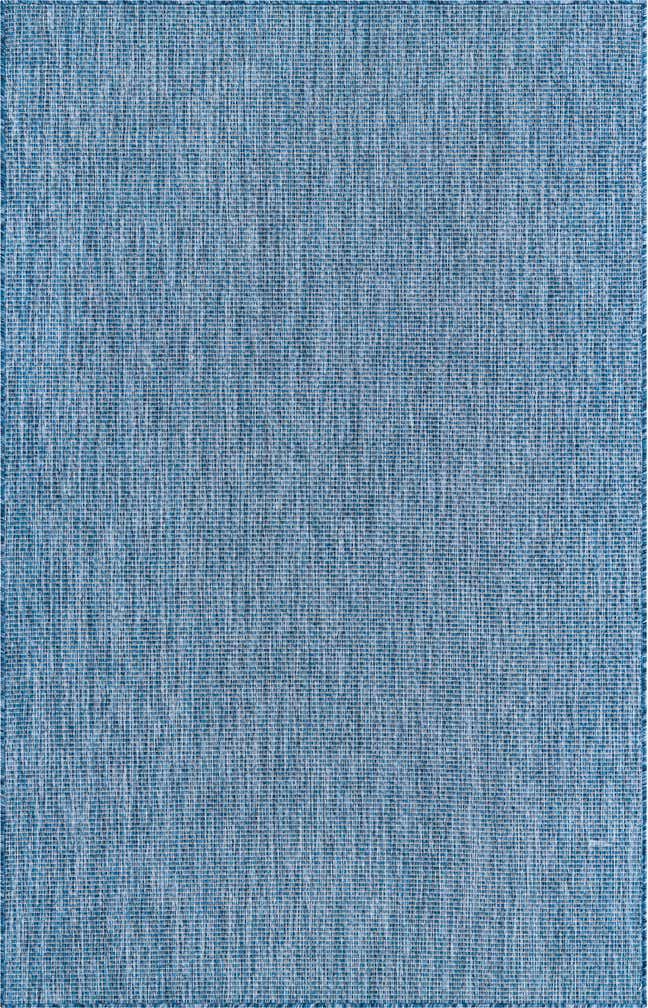 5' 3 x 8' Easy-Clean Solid Indoor / Outdoor Rug