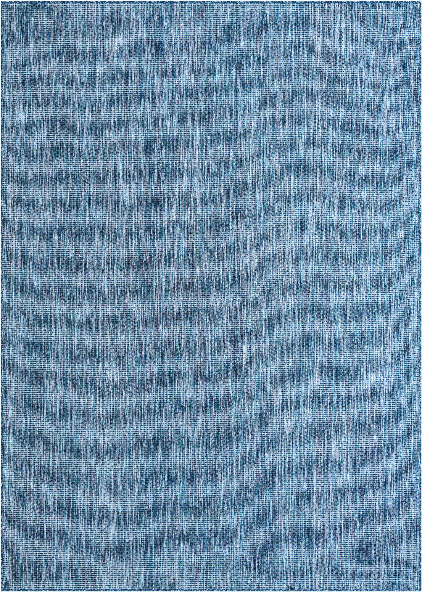 7' x 10' Easy-Clean Solid Indoor / Outdoor Rug