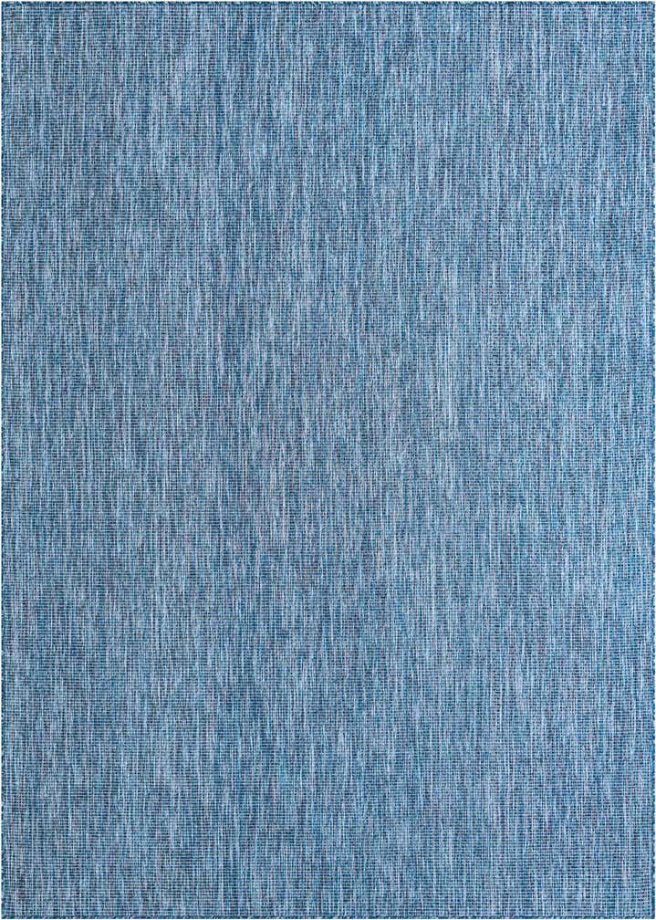 7' x 10' Easy-Clean Solid Indoor / Outdoor Rug