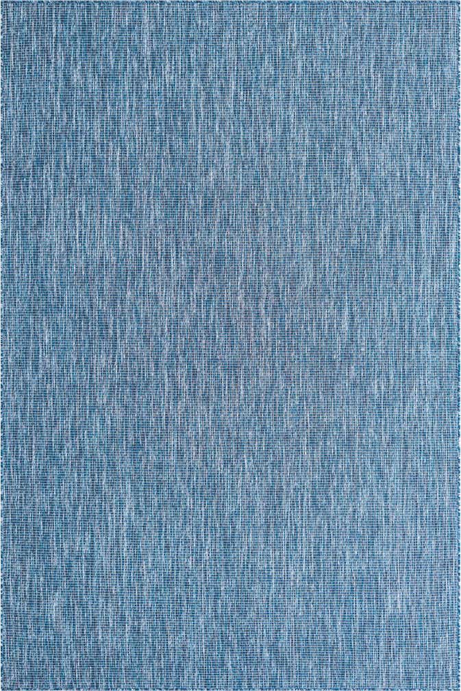 6' x 9' Easy-Clean Solid Indoor / Outdoor Rug
