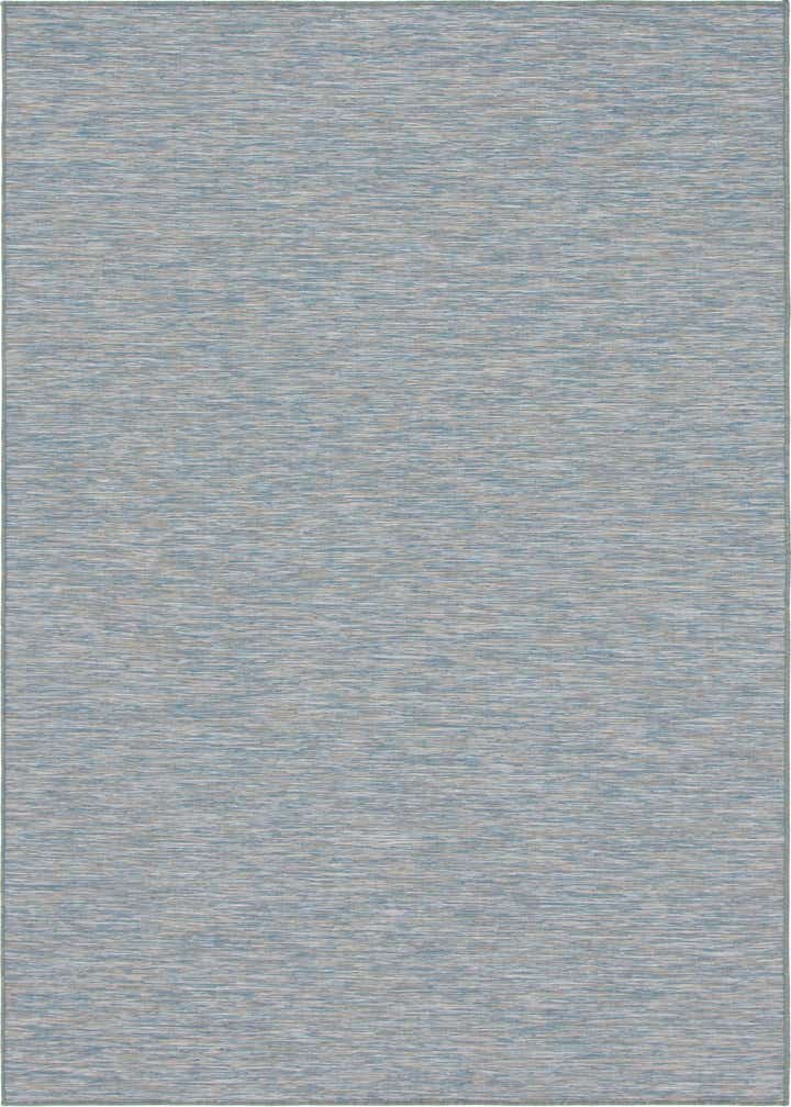 9' 4 x 12' Easy-Clean Solid Indoor / Outdoor Rug