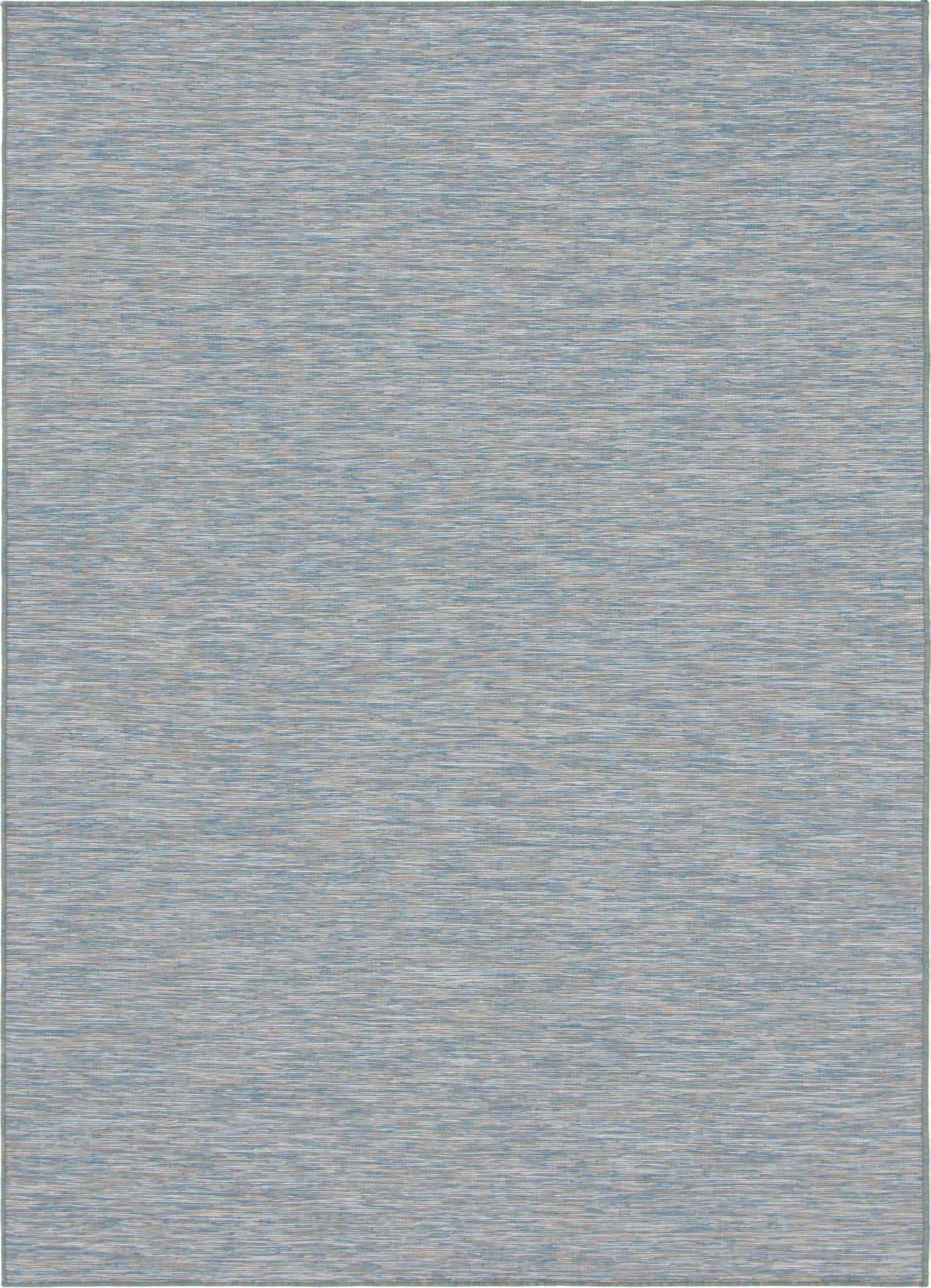 8' 4 x 11' 4 Easy-Clean Solid Indoor / Outdoor Rug