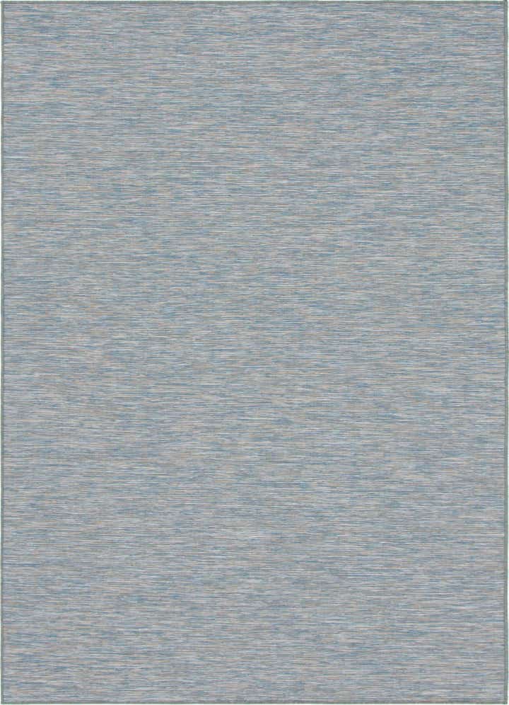 8' 4 x 11' 4 Easy-Clean Solid Indoor / Outdoor Rug