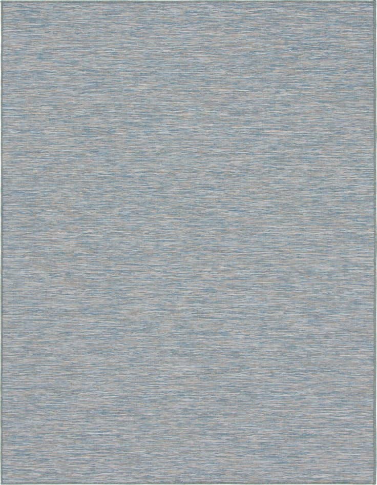 Detail image of 6' 3 x 9' Easy-Clean Solid Indoor / Outdoor Rug