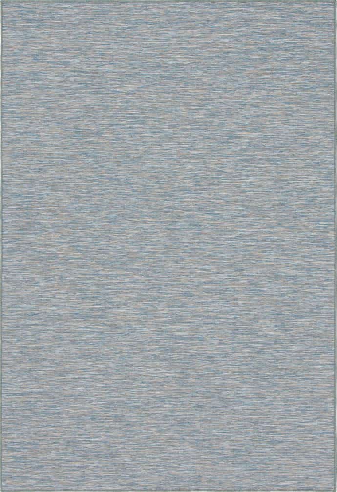 6' 3 x 9' Easy-Clean Solid Indoor / Outdoor Rug