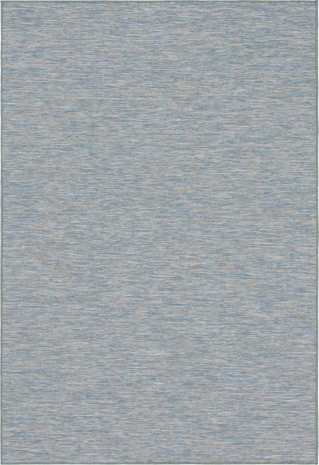 Detail image of 6' 3 x 9' Easy-Clean Solid Indoor / Outdoor Rug