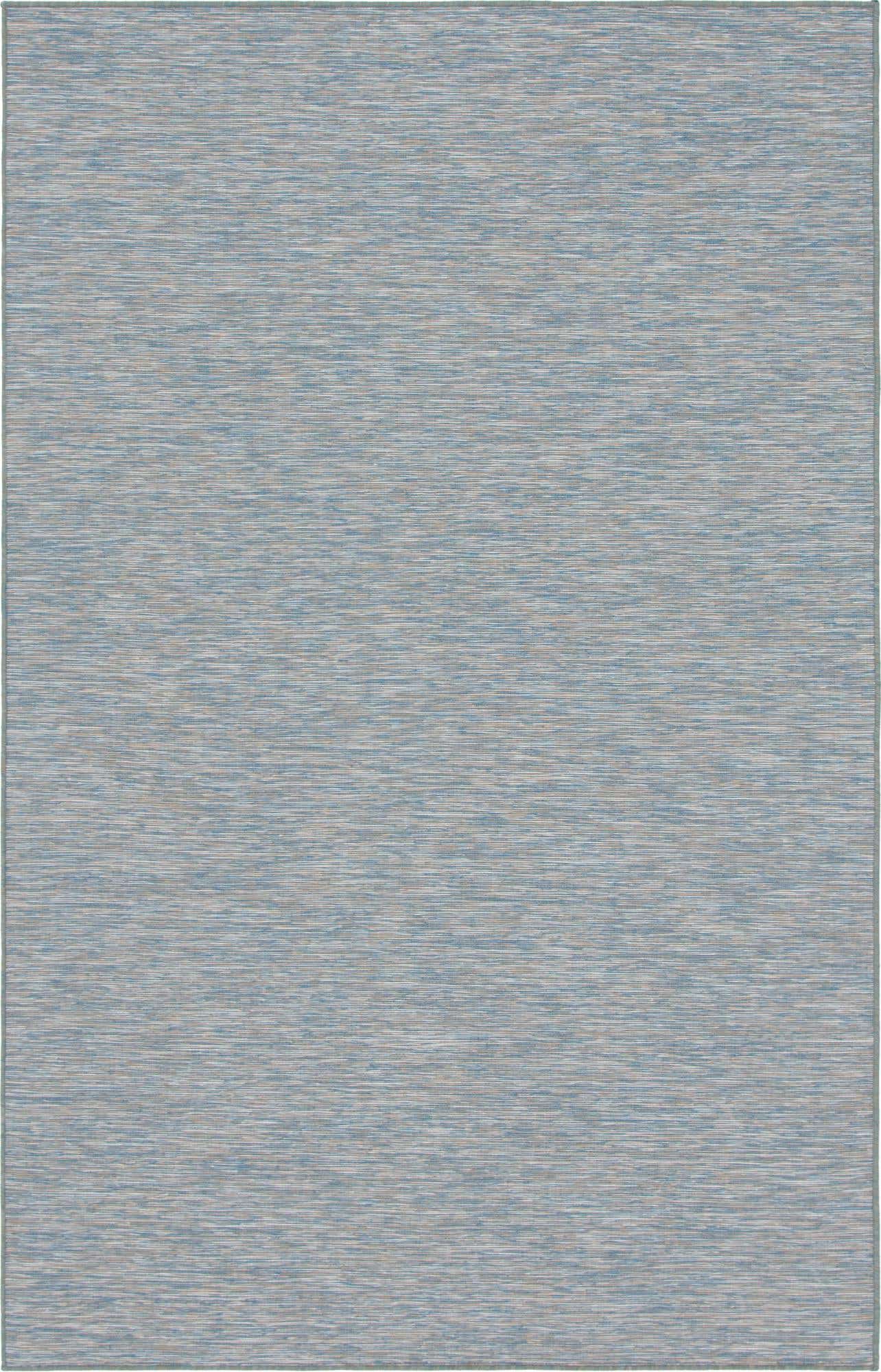 5' 3 x 8' Easy-Clean Solid Indoor / Outdoor Rug