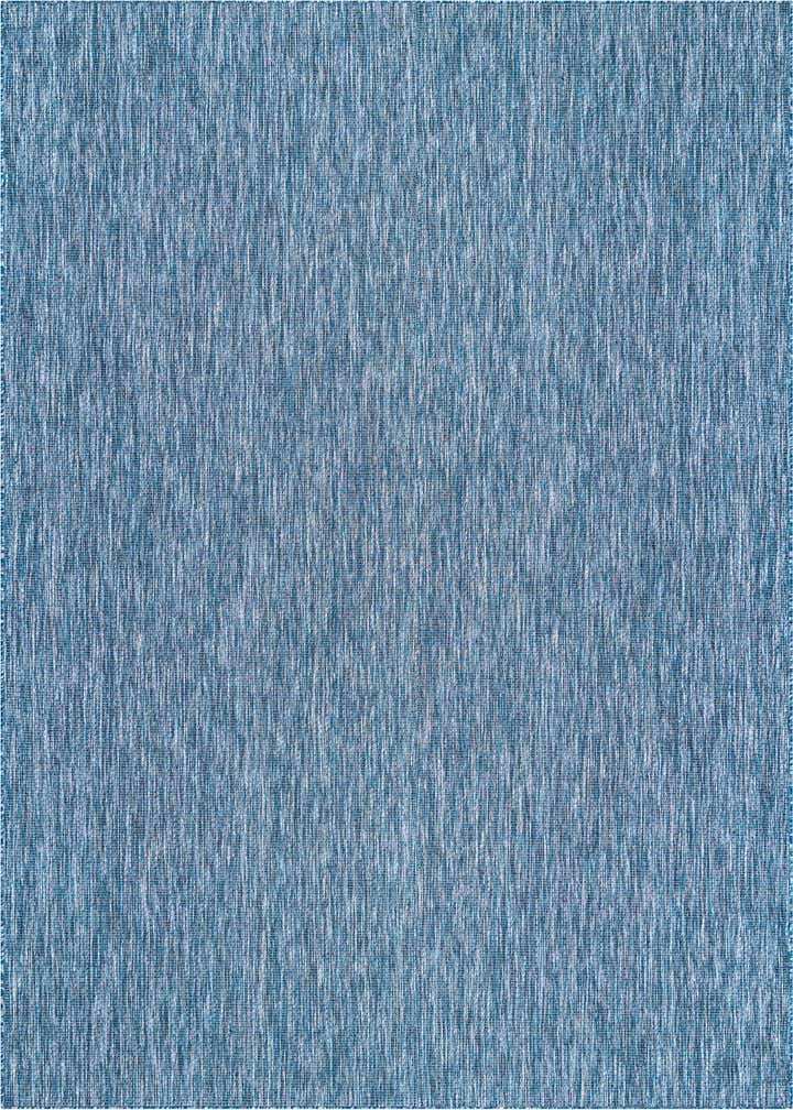 10' x 14' Easy-Clean Solid Indoor / Outdoor Rug
