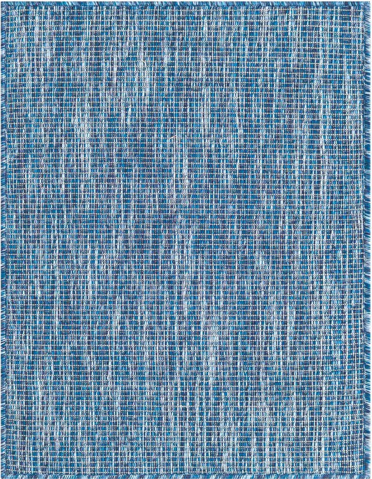 Detail image of 2' x 3' Easy-Clean Solid Indoor / Outdoor Rug