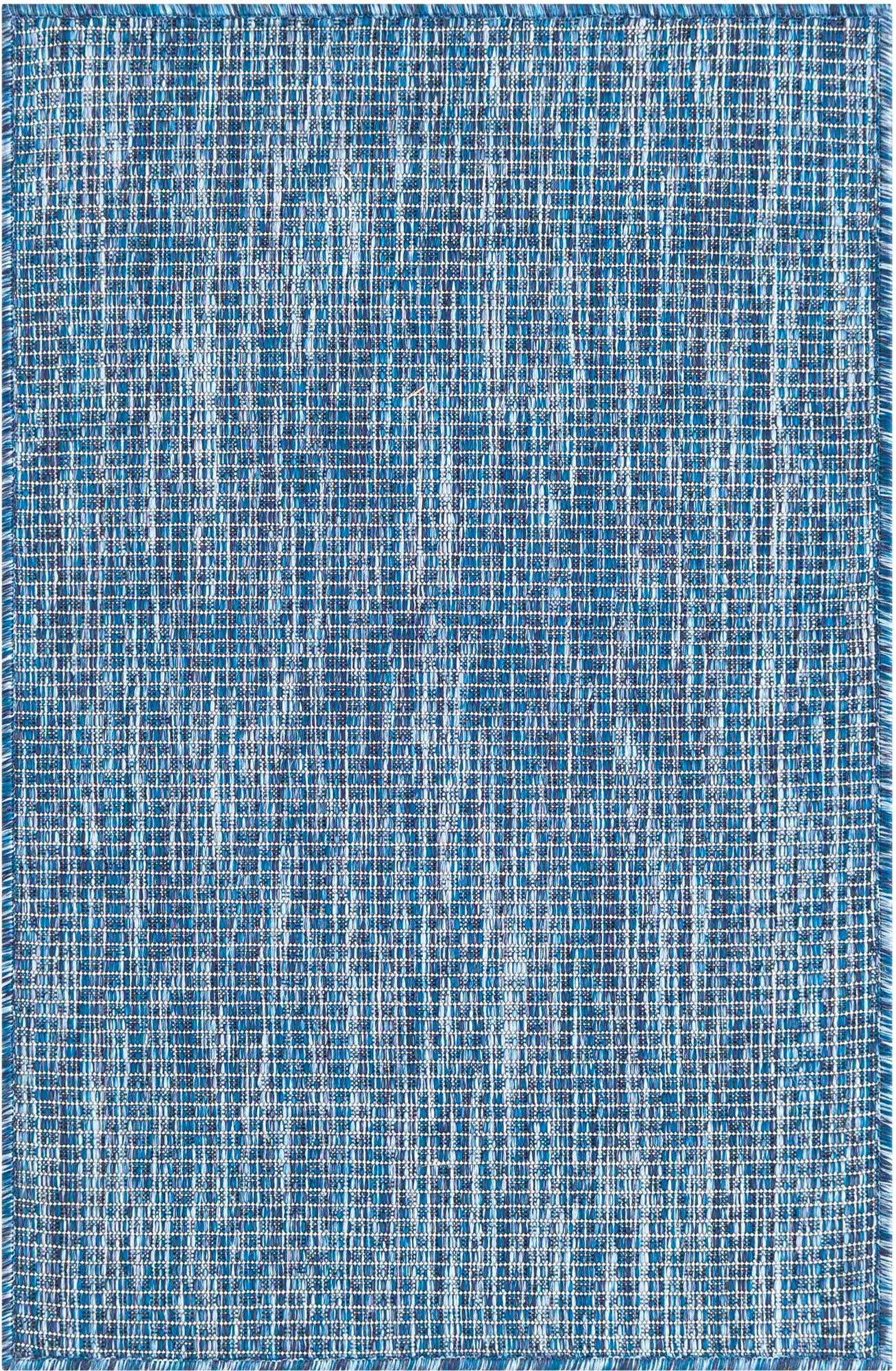 2' x 3' Easy-Clean Solid Indoor / Outdoor Rug