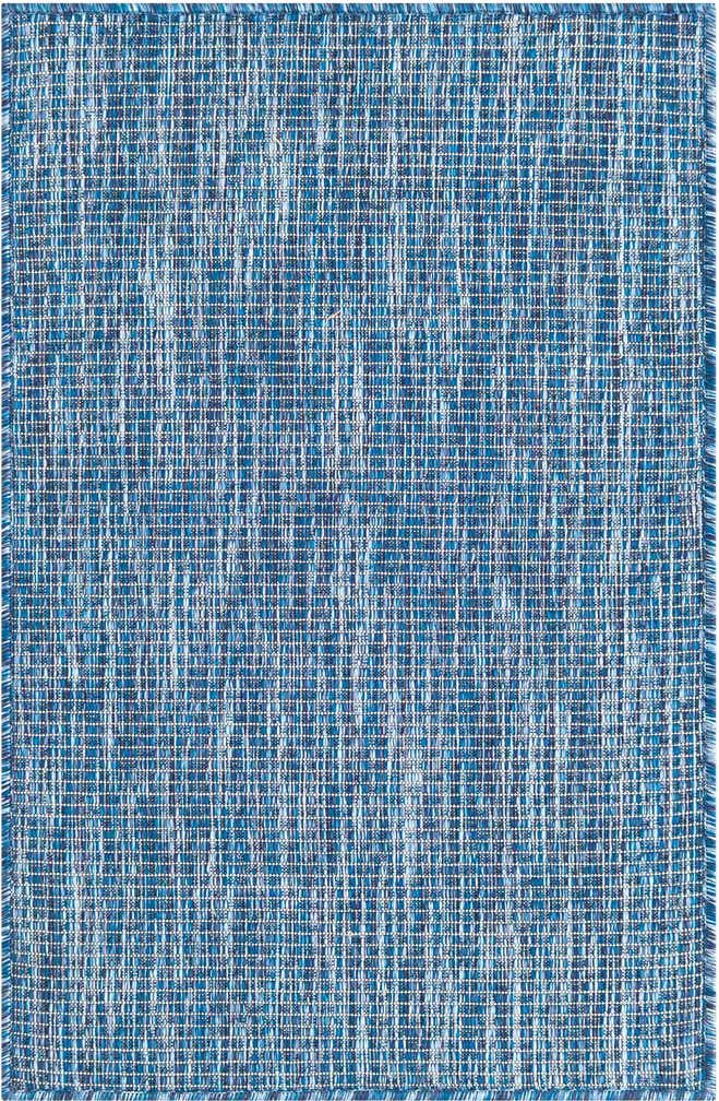 2' x 3' Easy-Clean Solid Indoor / Outdoor Rug