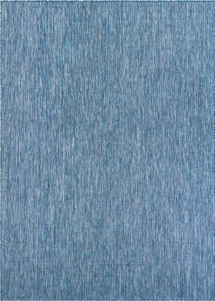 7' 10 x 10' Easy-Clean Solid Indoor / Outdoor Rug