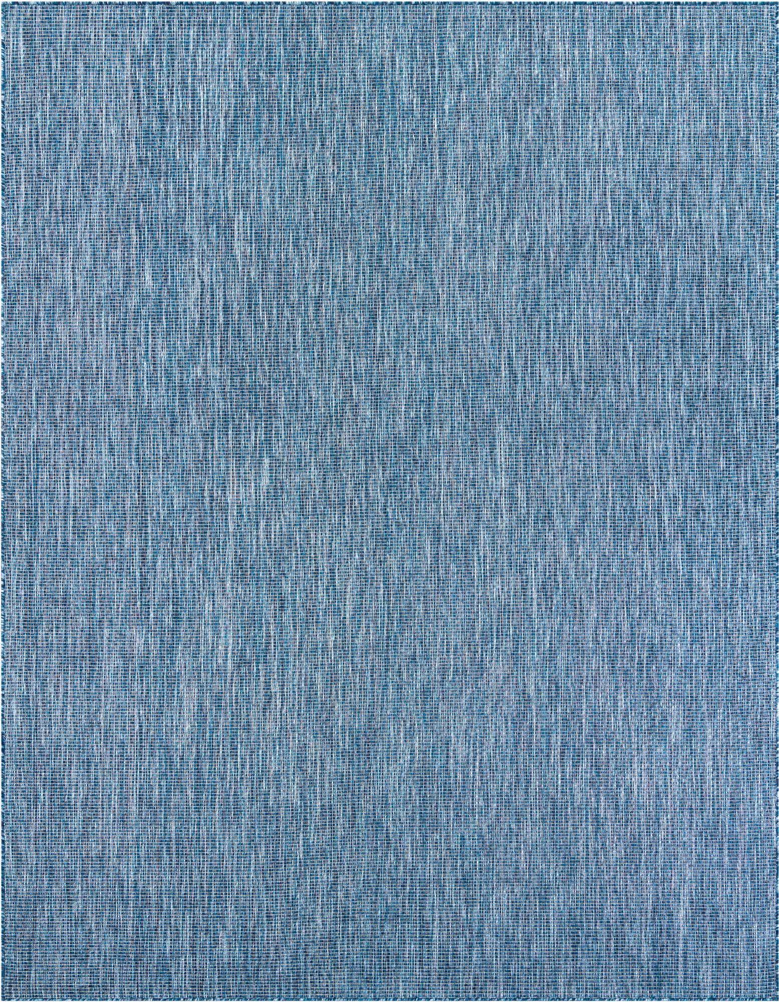 7' 10 x 10' Easy-Clean Solid Indoor / Outdoor Rug