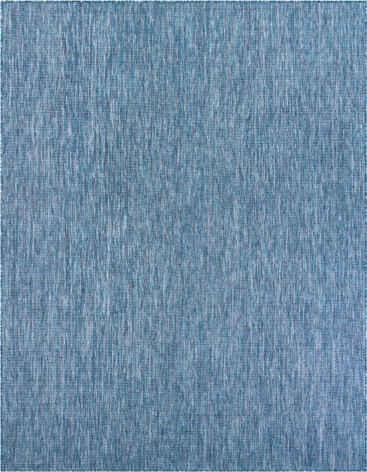 Detail image of 7' 10 x 10' Easy-Clean Solid Indoor / Outdoor Rug