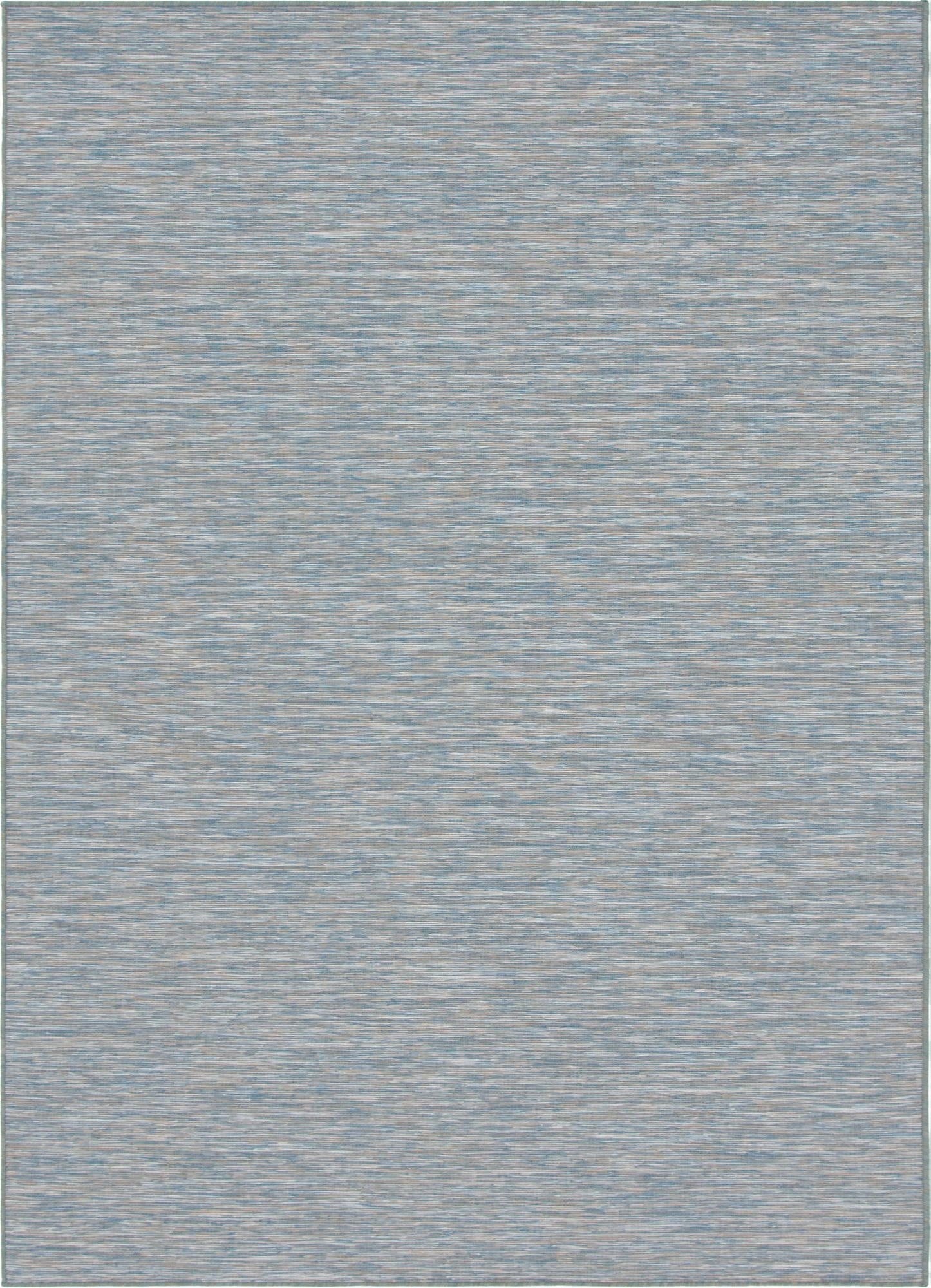  8' 4 x 11' 4  Easy-Clean Solid Indoor / Outdoor Rug