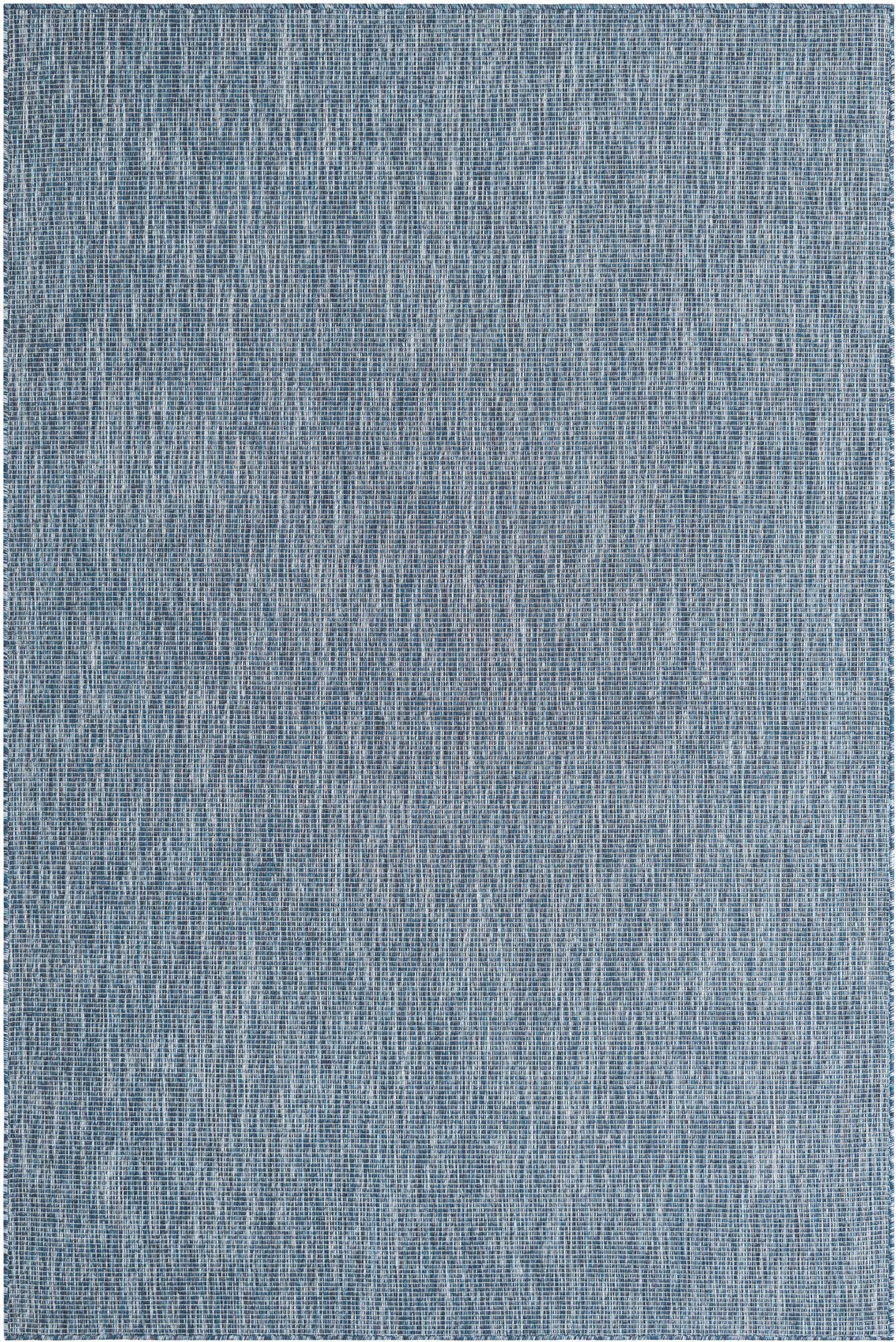 Primary image 6' x 9'  Washable Solid Indoor / Outdoor Rug