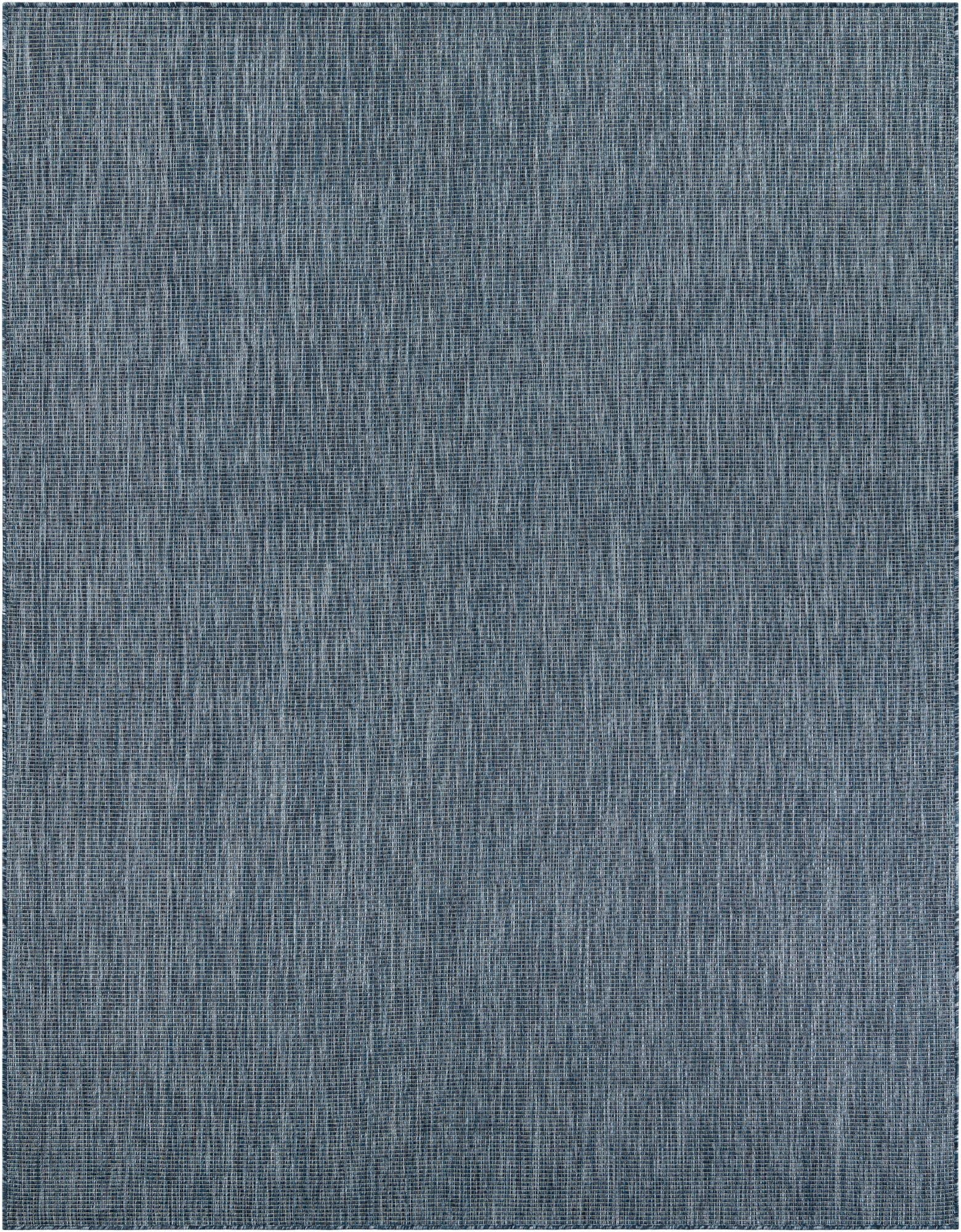 7' 10 x 10'  Washable Solid Indoor / Outdoor Rug