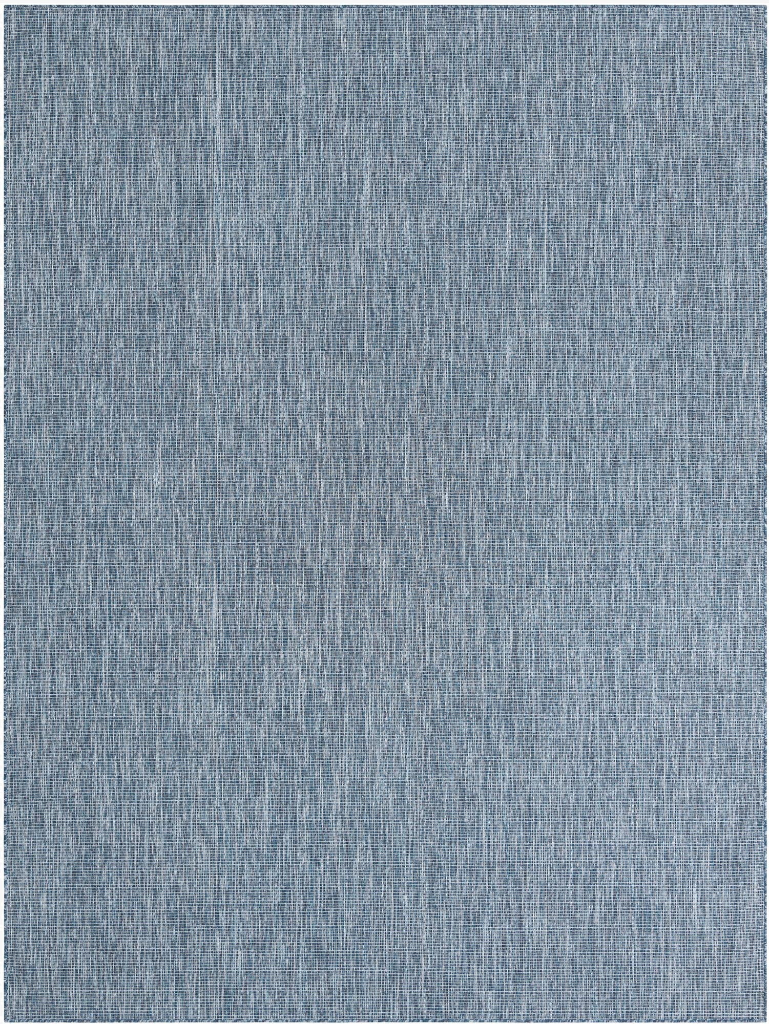 Primary image 9' x 12'  Washable Solid Indoor / Outdoor Rug
