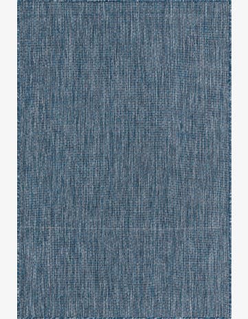 4' x 6' Easy-Clean Solid Indoor / Outdoor Rug